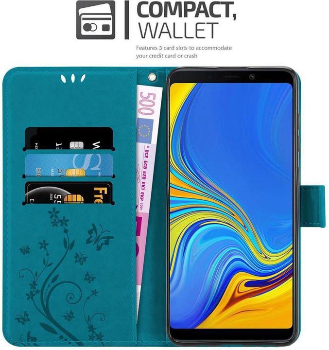 Produktbild Cadorabo Flower Book Cover (Samsung Galaxy A9 (2018))