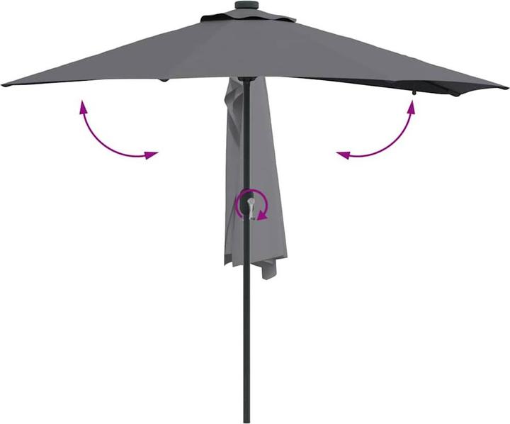 Immagine prodotto vidaXL Garten-Sonnenschirm (1.50 m)