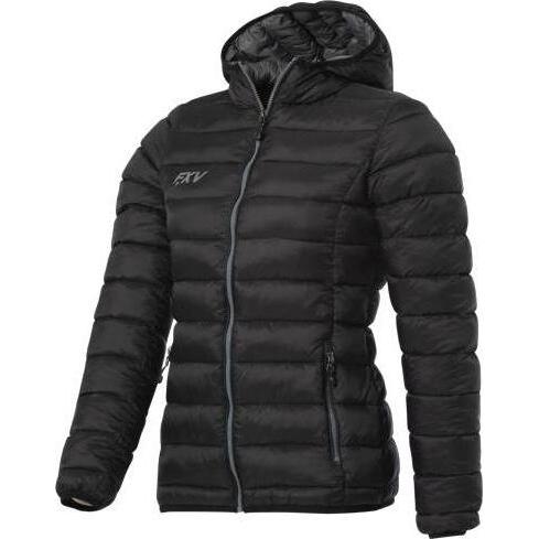 Force XV, Damen, Jacke, Daunenjacke für Damen (M), Schwarz, M