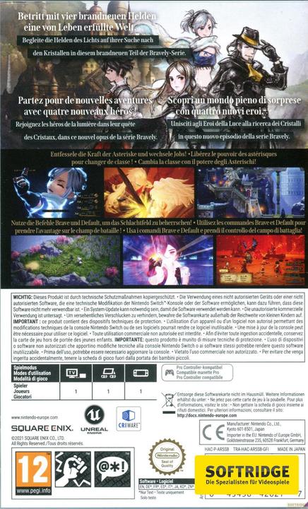 Image du produit Nintendo Bravely Default II (Switch, DE, FR, IT)