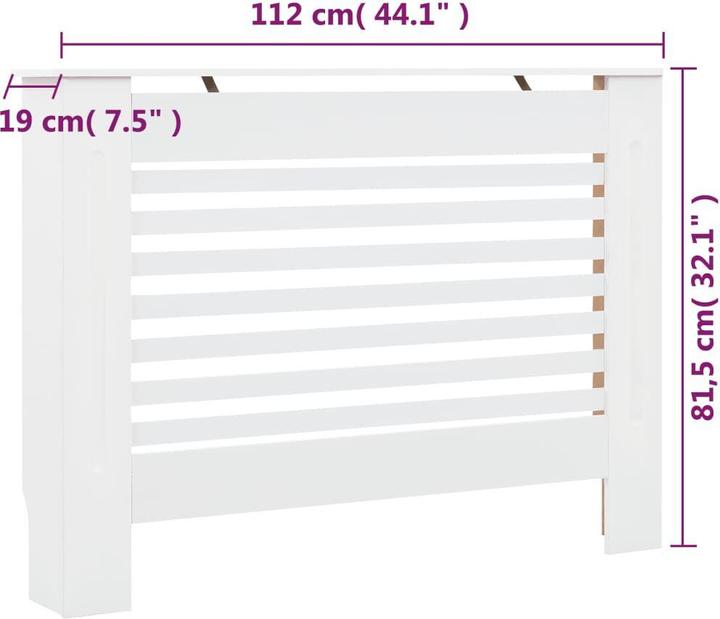 Image du produit vidaXL Heizkörperverkleidung