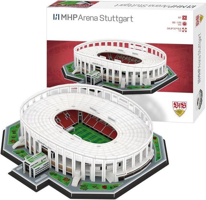 Actual product image Pro Lion VfB Stuttgart Stadion MHP Arena 3D Puzzle (88 pieces)
