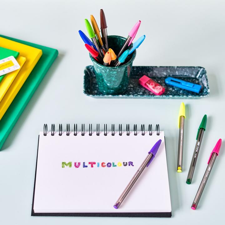 Produktbild Bic Cristal Kugelschreiber (Multicolor, 15 x)