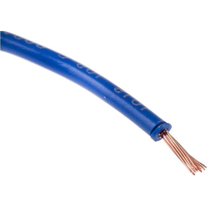 RS PRO, Tubo + Canalina per cavi, Dark blue tri-rated cable 1.5mm 100m (100 m)