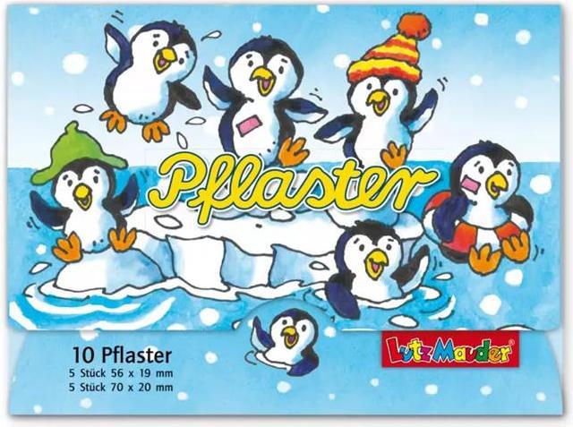 Actual product image Lutz Mauder Penguin plasters