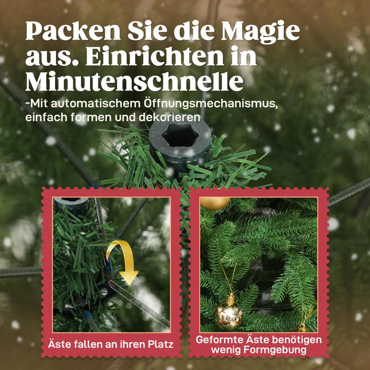 Actual product image Homcom Weihnachtsbaum Kunststoff (210 cm)