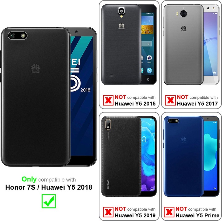 Image du produit Cadorabo TPU Ultra Slim AIR Cover (Huawei Y5 (2018))