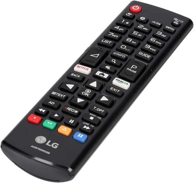 Image du produit LG AKB75095308 (Télécommande universelle, Infrarouge)