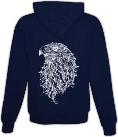 Produktbild Schwesternuhr Hoodie Mandala Adler Unisex (XXL)