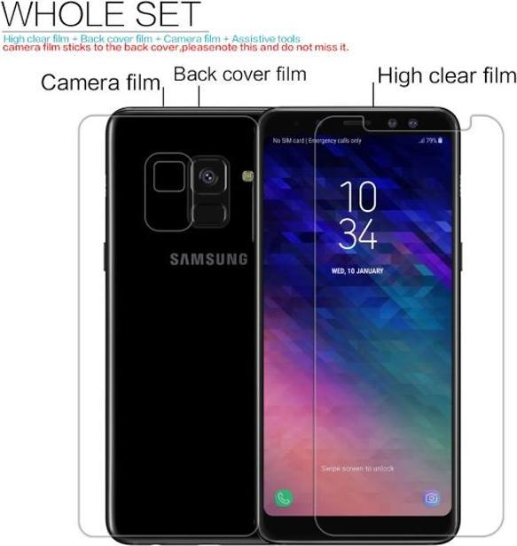 Actual product image Nillkin Super Clear Series (1 pcs., Samsung Galaxy A8+)