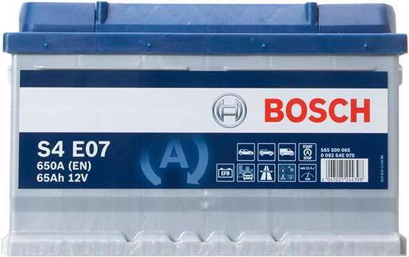 Actual product image Bosch Automotive S4 E07 (12 V, 65 Ah, 650 A)