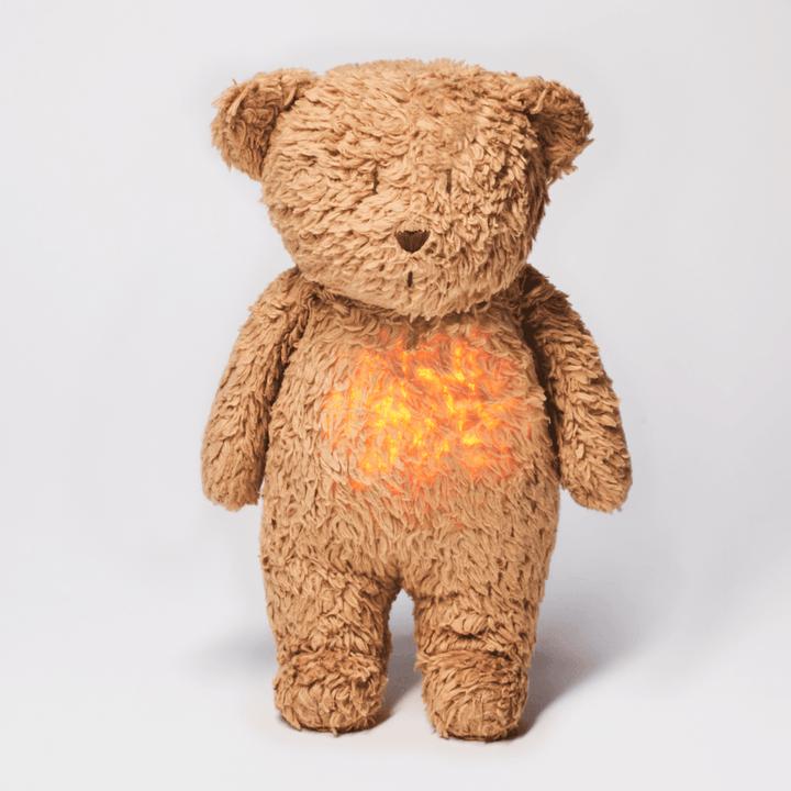 Productafbeelding Moonie The organic Humming Bear with Lamp Cappuccino