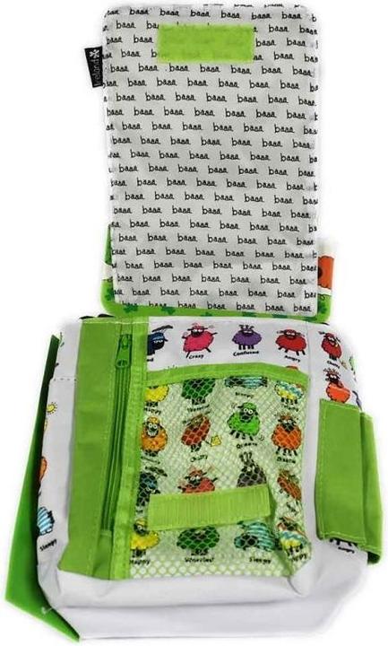 Actual product image Shamrockgift Wacky Woollies shoulder bag with ball pen