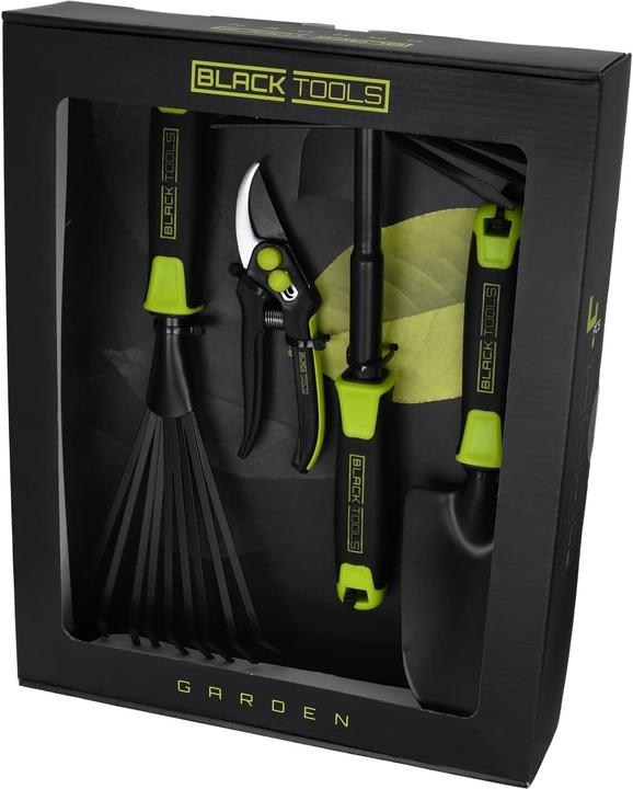 Actual product image Black Tools 4-teilges Gartengeräte-Set