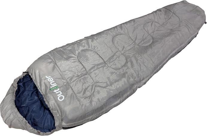 Outliner Schlafsack, blau, rechts, 230 cm (230 cm)