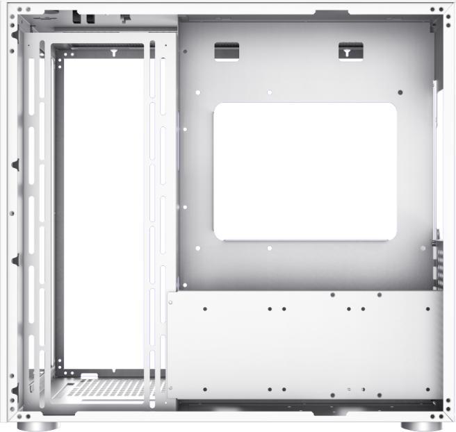 GameMax Infinity Gaming Case w/ Glass Side & Front, ATX, Dual Chamber ...