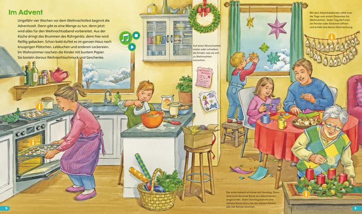 Image du produit Tessloff BOOKii® Hören und Staunen Erlebe die Weihnachtszeit (Allemand, Andrea Weller-Essers, Ute Simon, 2022)