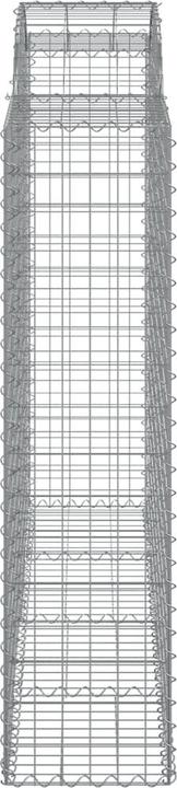 Immagine prodotto VidaXL Gabionen mit Hochbogen 11Stk. 200x50x160/180cm Verzinktes Eisen