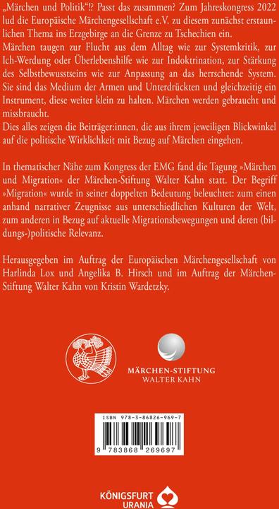 Actual product image Märchen und Politik - Märchen und Migration (German, Fairytale Society European, 2023)