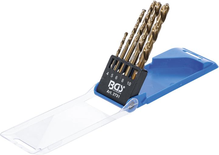 Produktbild BGS Bohrer-Satz | linksschneidend | 5-tlg. (4 - 10 mm)