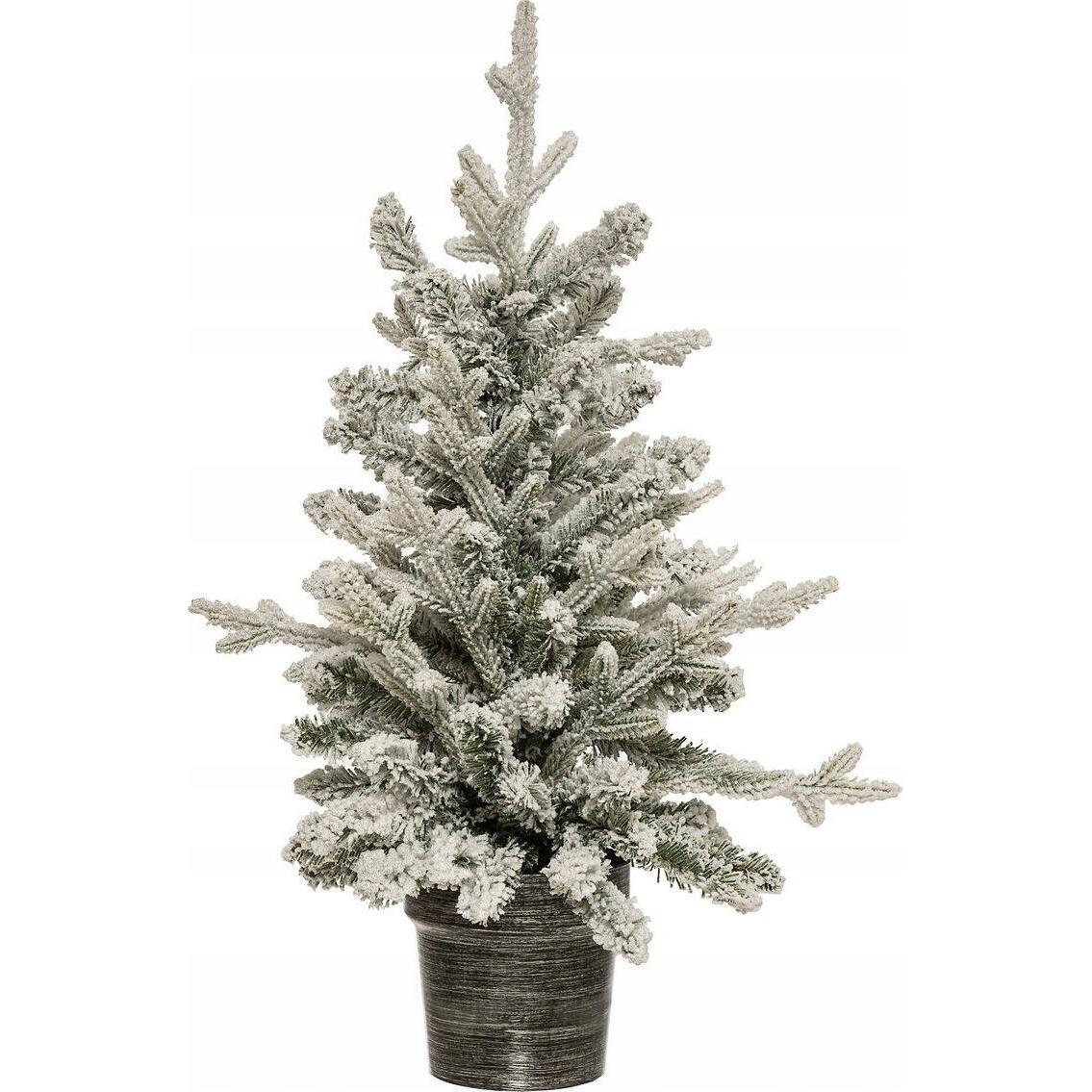 Fééric Lights & Christmas, Decorazioni per albero di Natale, Féric Luci e Natale Sztuczna choinka pokryta śniegiem, 70 cm