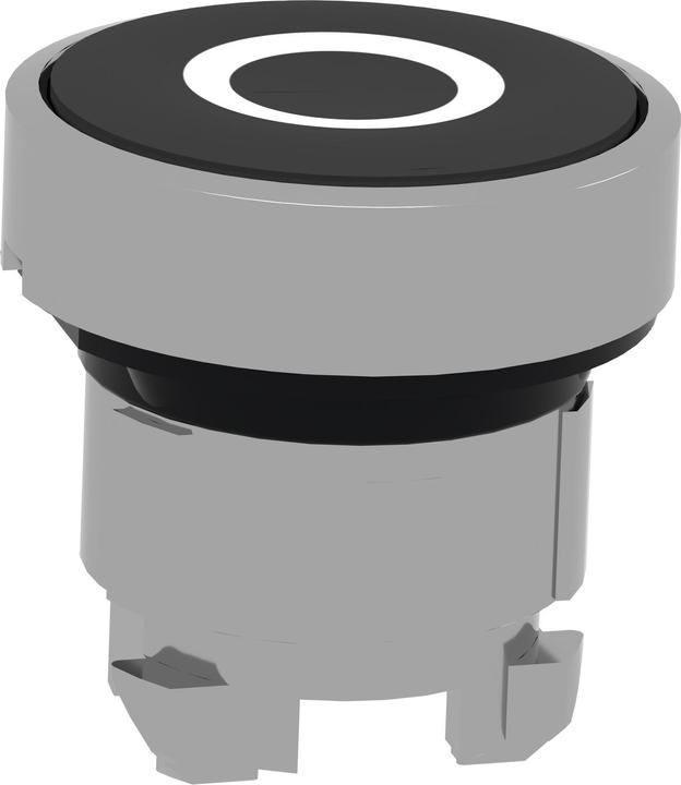 Produktbild Schneider Electric Flush Black With White O Marking