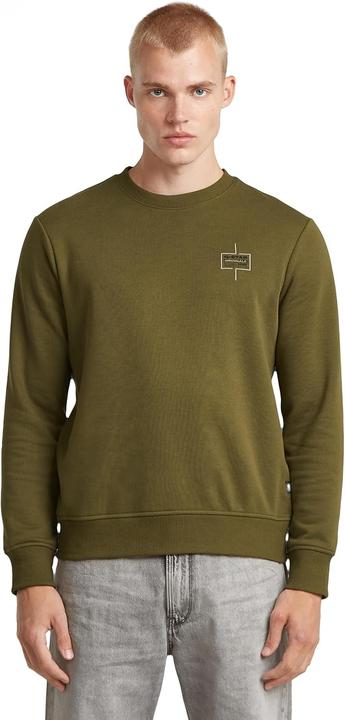 Actual product image G-Star Logo Regular Long Sleeve Sweater (XL)