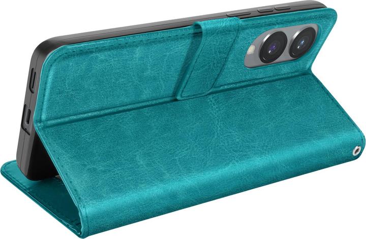 Produktbild Mayaxess VintageFlip Night Blue Series (Samsung Galaxy S25 Edge)