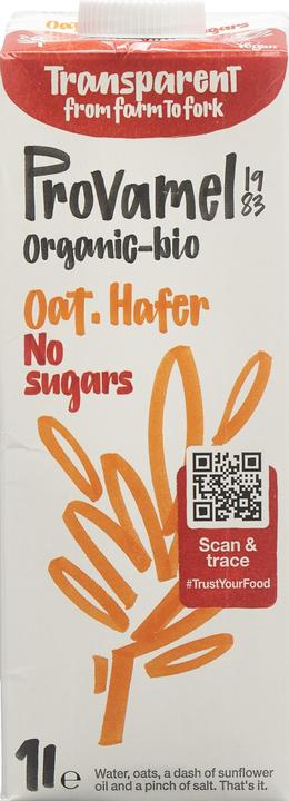 Actual product image Provamel Oat drink (1 x 100 cl)