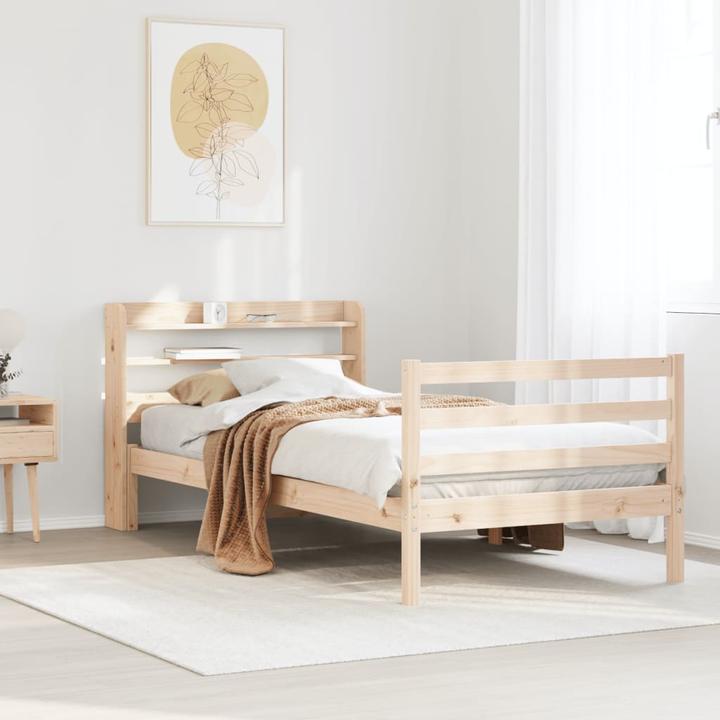 Actual product image vidaXL Bettgestell (90 x 200 cm)
