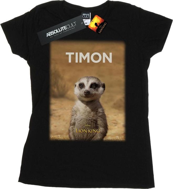 Image du produit Disney - T-shirt THE LION KING MOVIE TIMON POSTER - Femme (M)