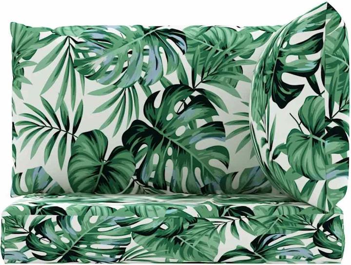 Produktbild vidaXL 10-tlg. Garten-Lounge-Set mit Kissen (60 x 60 x 8 cm)