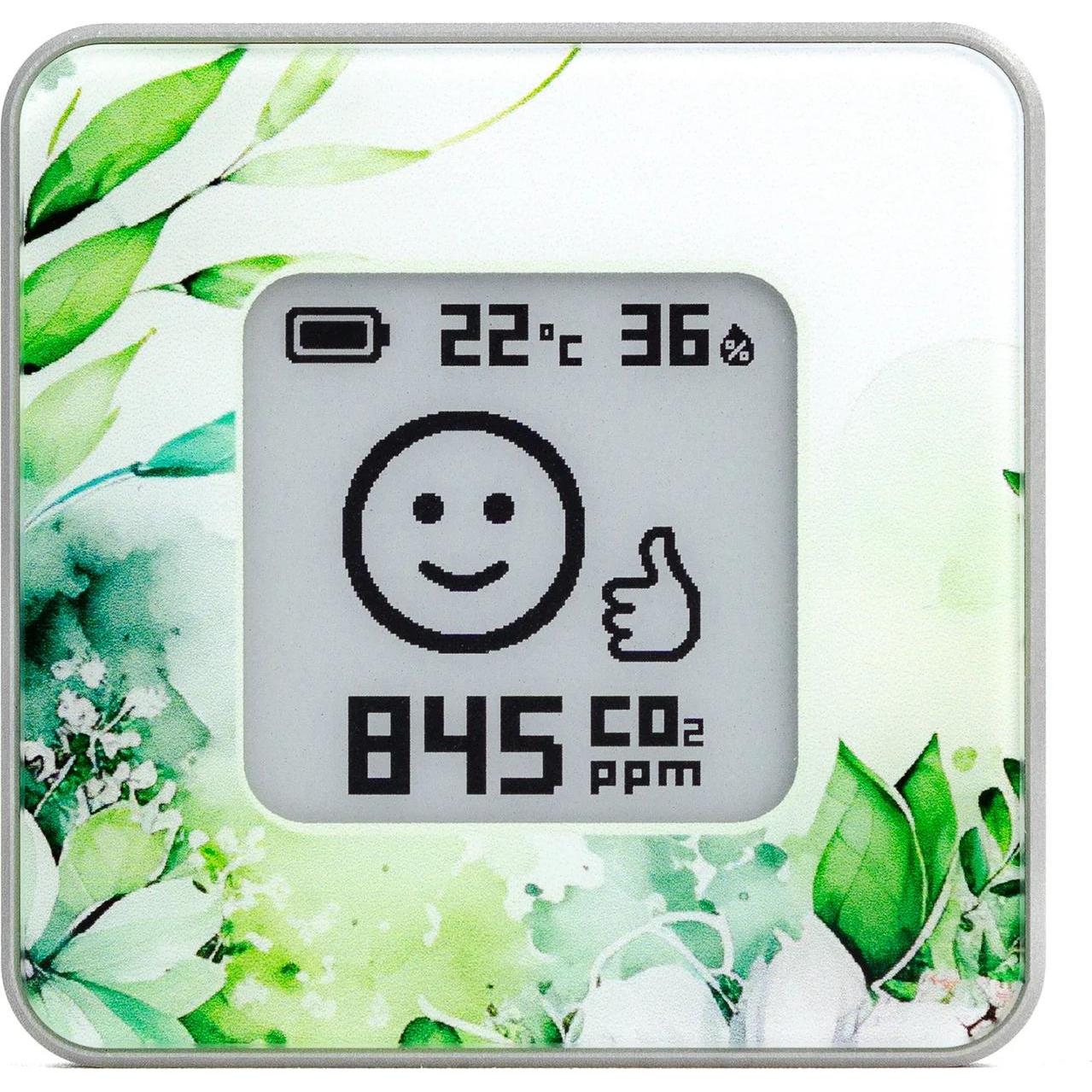 Thumbnail - NoName Smart Home Air Quality Sensor/Silv/Watc Airv-Watc, Thermometer + Hygrometer, Silber
