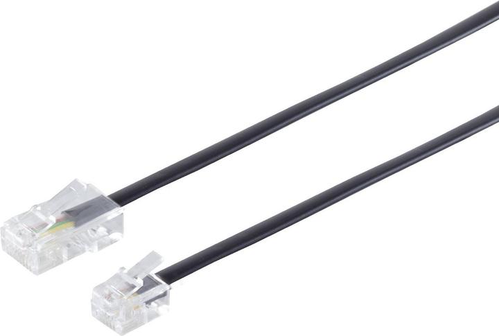 Actual product image Shiverpeaks Connection cable 10m St-St Western 8/4 RJ45-6/4 RJ11