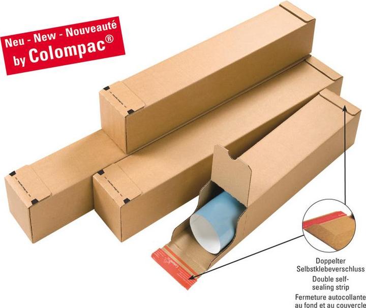 Colompac Versandhülse DIN A1 (610 x 108 x 108 mm, 1 x)