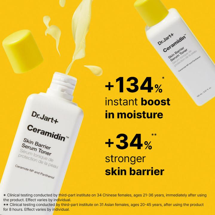 Actual product image Dr. Jart+ Dr Jart Ceramidin Skin Barrier Serum Toner 5.07oz/150ml (150 ml)
