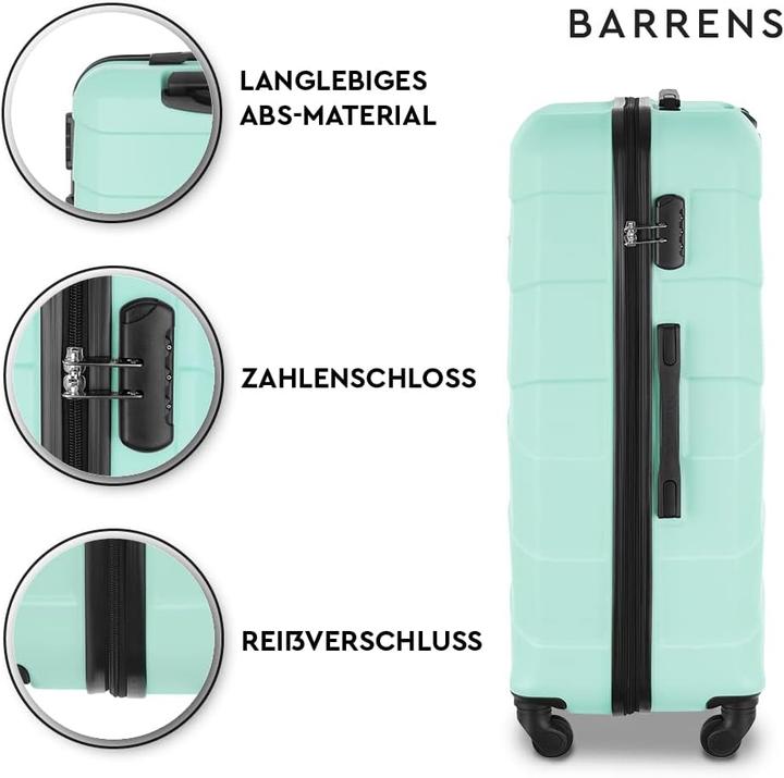 Immagine prodotto Barrens Hartschalenkoffer mit Zahlenschloss (91 l)