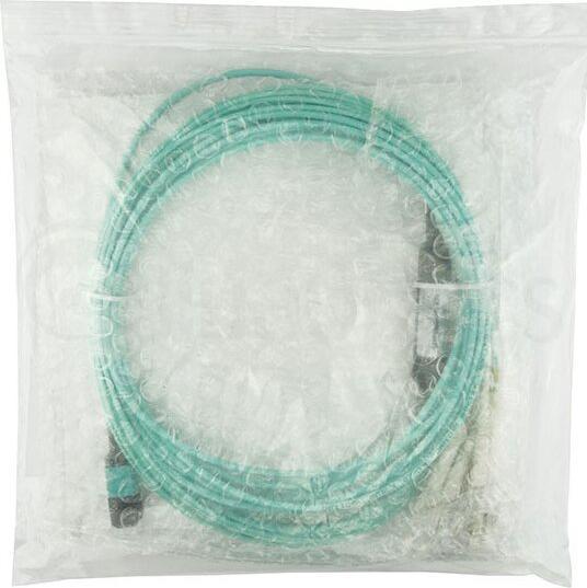 Produktbild BlueOptics MTP-4LC-M1M kompatibles MTP-4xLC OM3 Patchkabel 1 Meter (CAT8.1, 1 m)