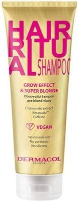 Actual product image Dermacol Hair Ritual Super Blonde Shampoo (250 ml, Liquid shampoo)