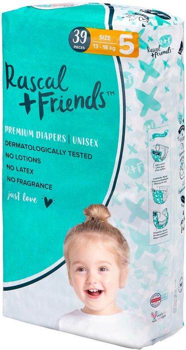 Immagine prodotto Rascal+Friends Premium (Dimensione 5, Pacco trasportabile, 39 Pezzo/i)