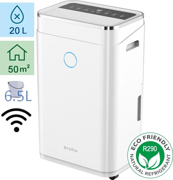 Dryfix Royal20 - Déshumidificateur d'air (50 m², 20 l/24h)