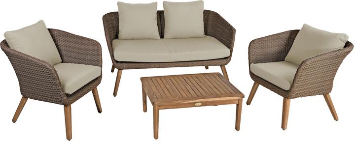 Produktbild Garden Pleasure Sitzgruppe Arona braun