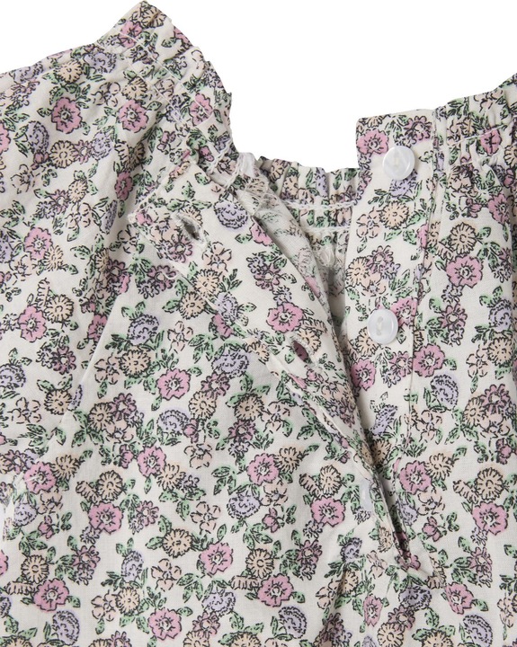Immagine prodotto Vertbaudet Mädchen Baby Bluse mit Blumenmuster (56)