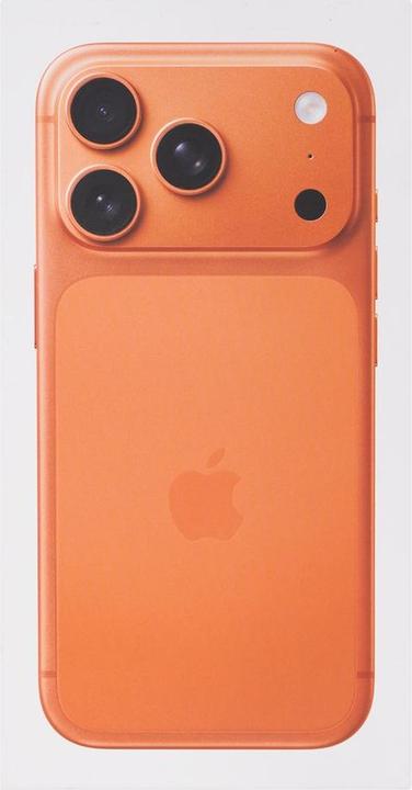 Actual product image Apple iPhone 17 Pro 512GB - Orange (512 GB, Cosmic Orange, 6.30", Dual SIM, 5G)