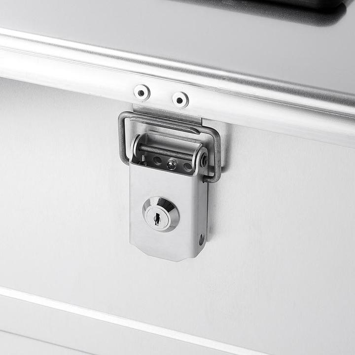 Image du produit ProPlus Coffre moto en aluminium avec couvercle et serrure cylindrique Top Case 35L (35 l)