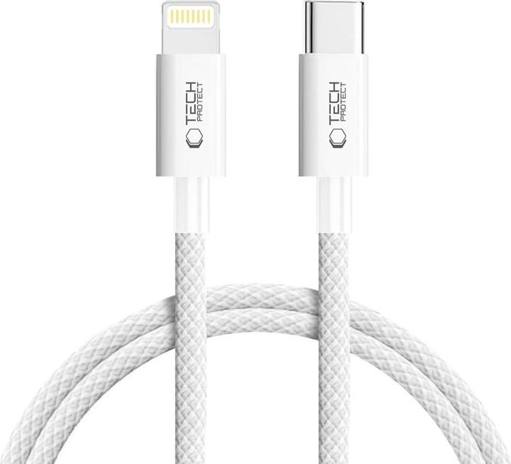 Image du produit Tech-Protect UltraBoost USB-C / Lightning PD27W/3A cable 100 cm - gray (1 m, 27 W)