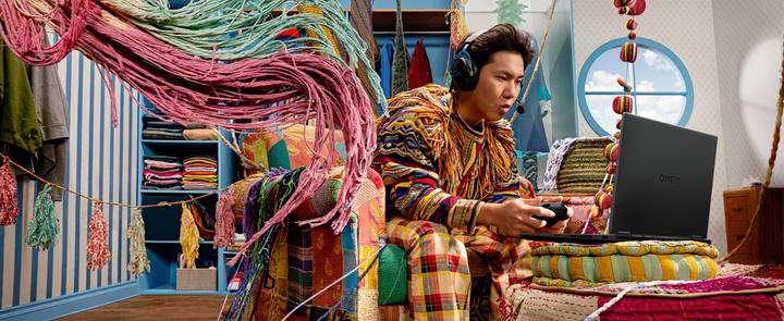 Actual product image HP Omen 16-wf0077ng (16.10", 1000 GB, 32 GB, DE, Intel Core i7-13700HX)