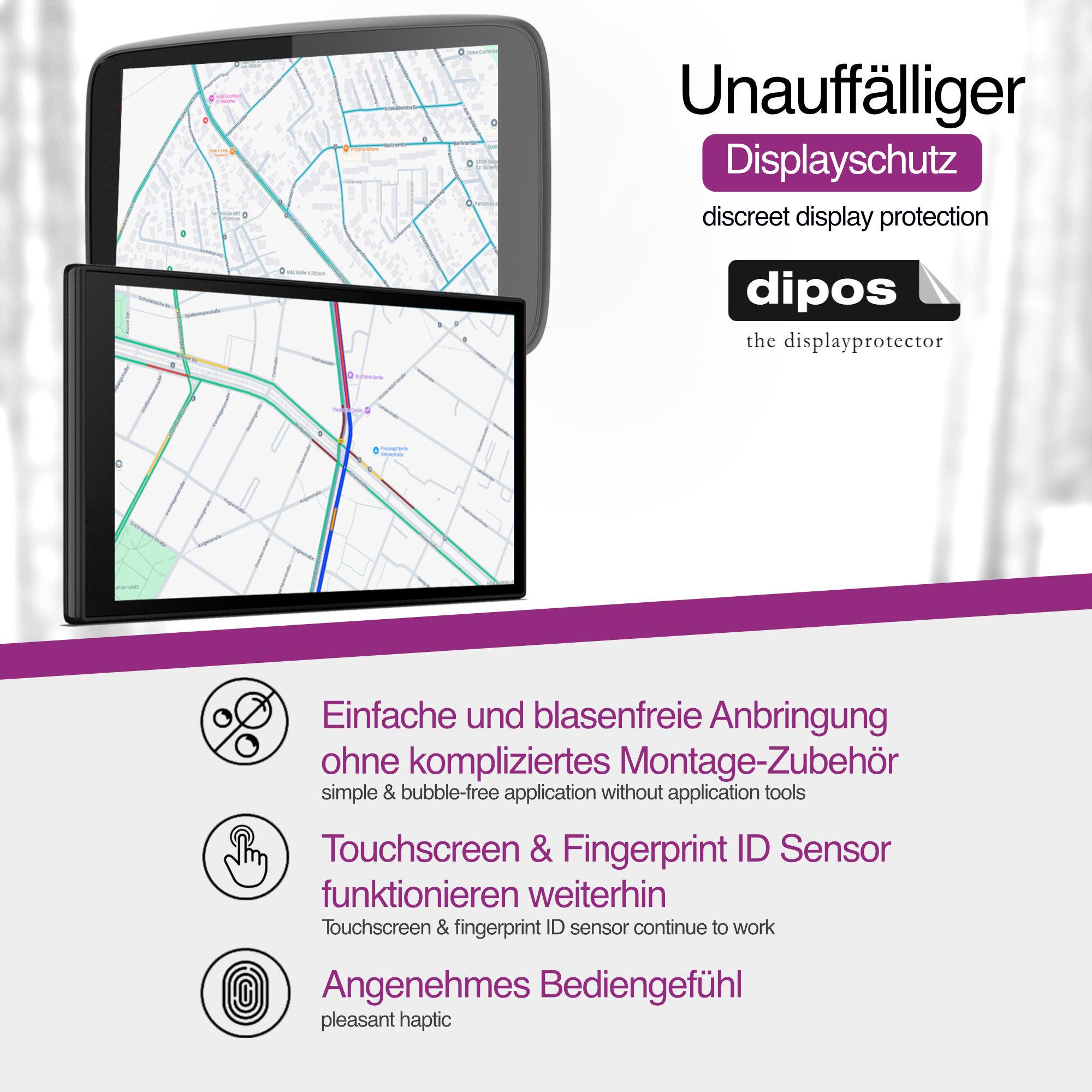 Thumbnail - Dipos, Fahrzeug Navigation Zubehör, Schutzfolie Klar für Dynavin D9-T6