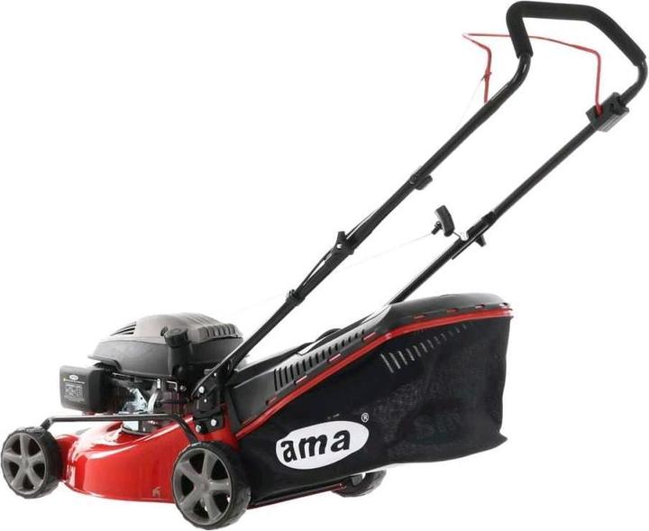 Actual product image TRX 421 Rasenmäher zum Schieben 3in1 Fangkorb, Heckauswurf, Mulchen (Petrol)