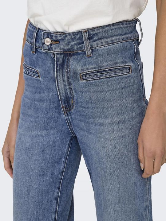 Image du produit Only ONLJUICY Hohe Taille Weiter Beinschnitt Jeans Jeans mit weitem Bein (W33/L32)